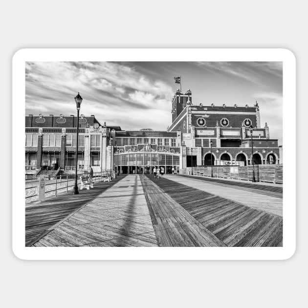 On the Asbury Park Boardwalk Sticker by fparisi753